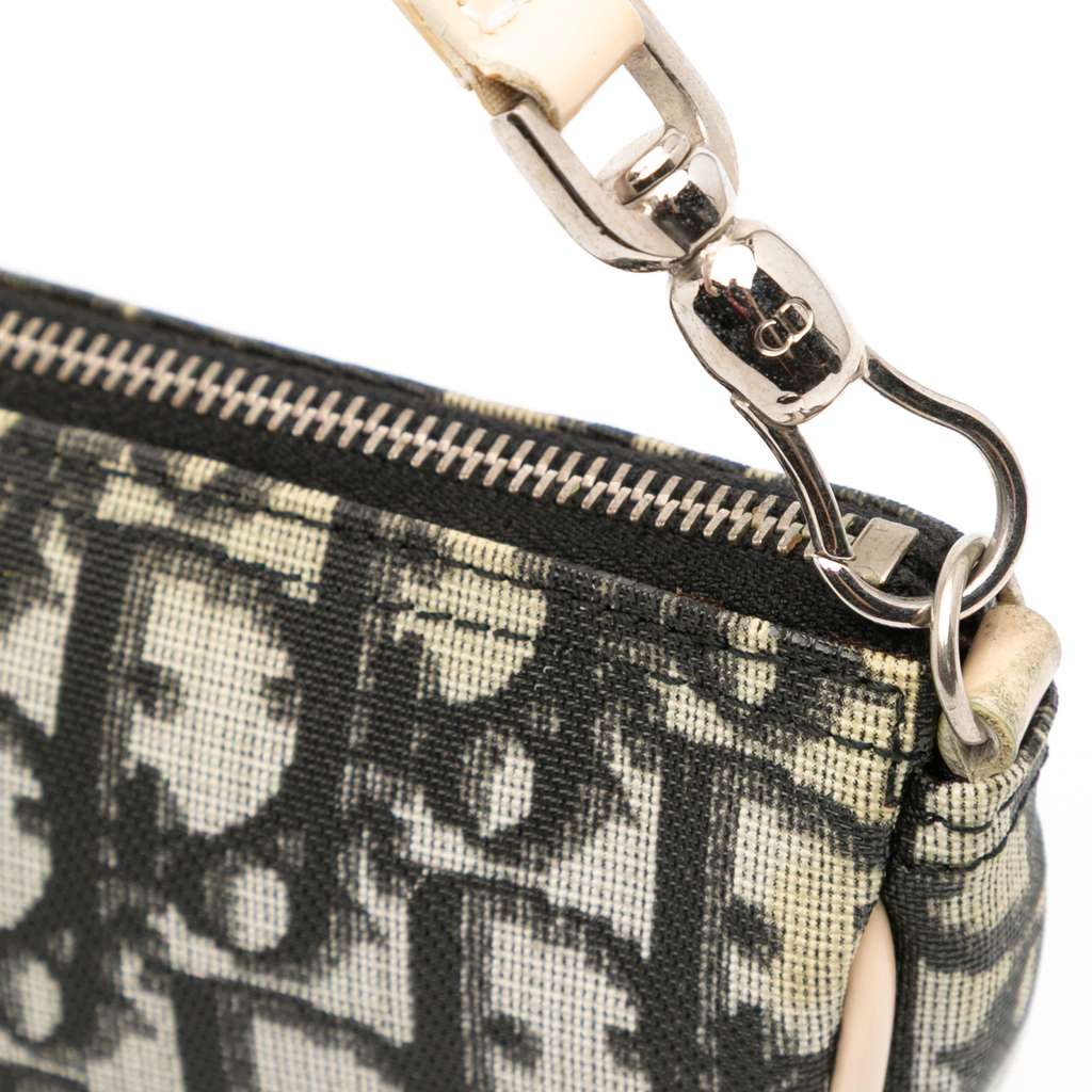Dior Mini Diorissimo Coated Canvas Saddle Pochette - Detail 2