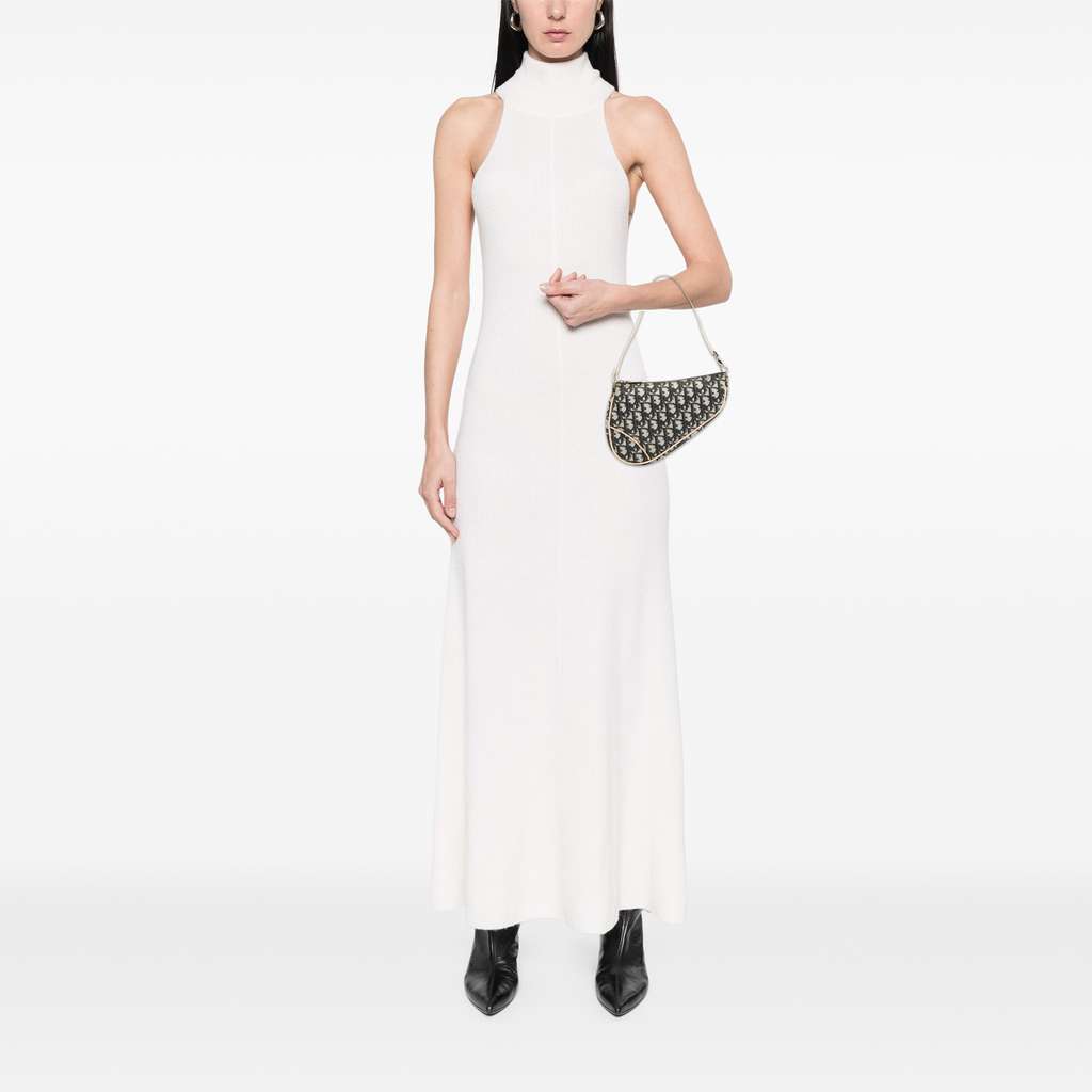 Dior Mini Diorissimo Coated Canvas Saddle Pochette - Image 10