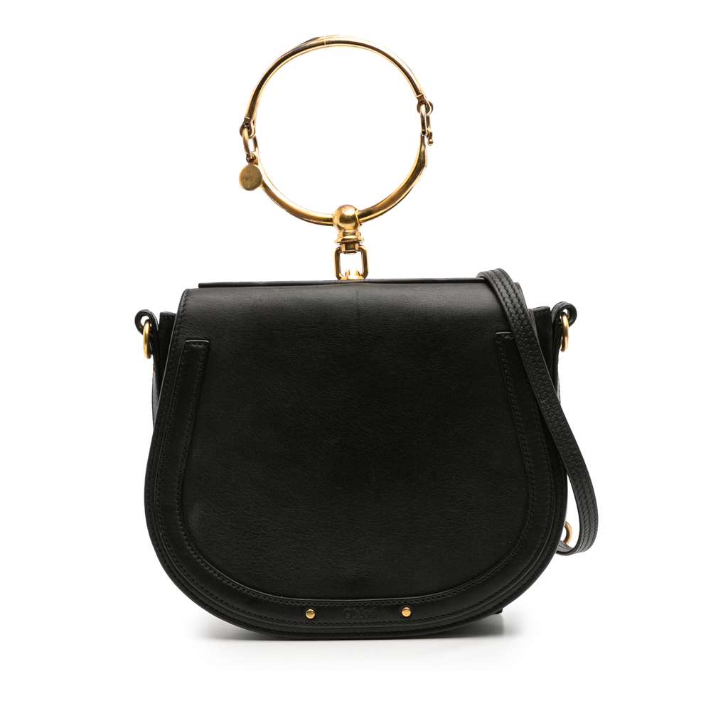 Chloé Medium Leather Nile Bracelet Satchel