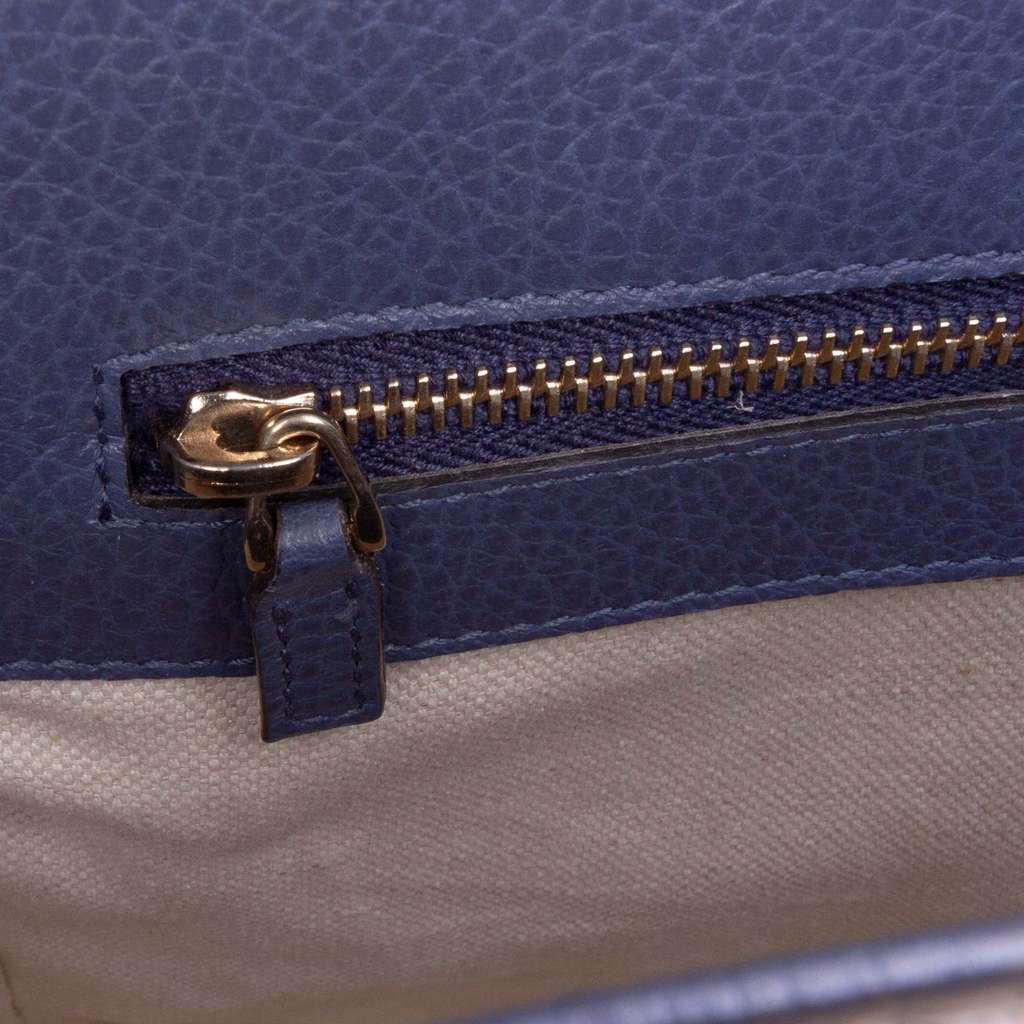 Gucci Medium Leather Swing Tote - Detail 1