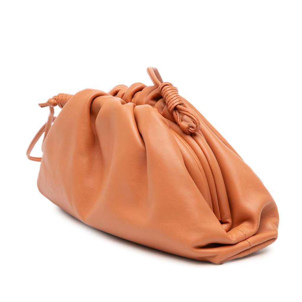 Bottega Veneta Lambskin The Mini Pouch Crossbody - Back view