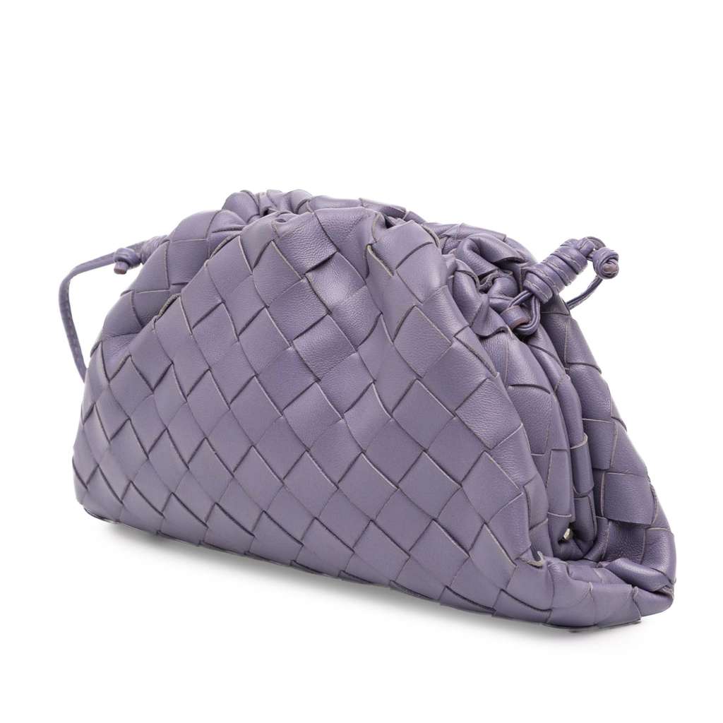 Bottega Veneta Nappa Intrecciato The Mini Pouch Crossbody - Back view