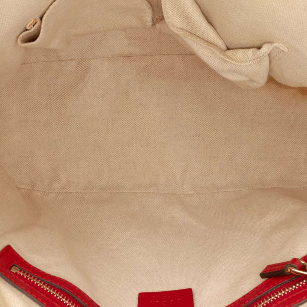 Gucci Medium Microguccissima Patent Nice Dome Satchel - Side view