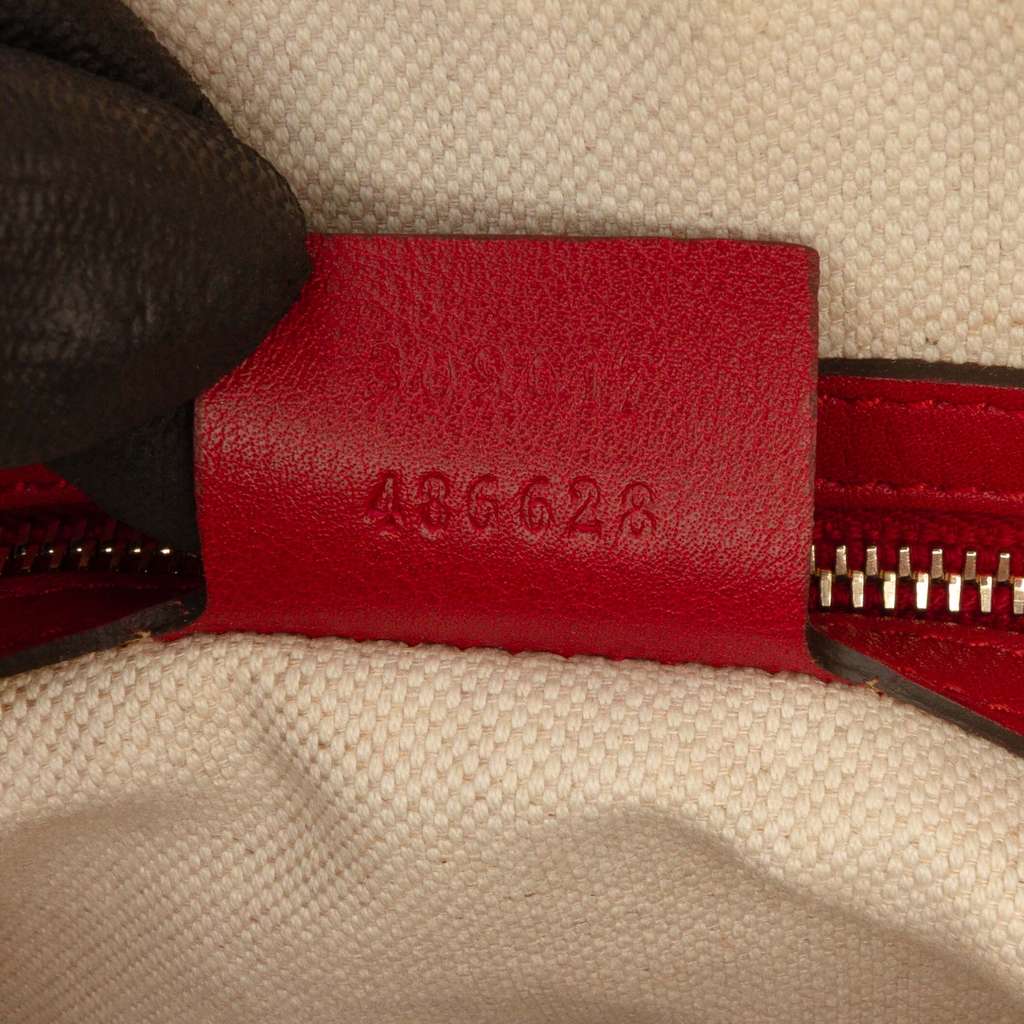 Gucci Medium Microguccissima Patent Nice Dome Satchel - Detail 1