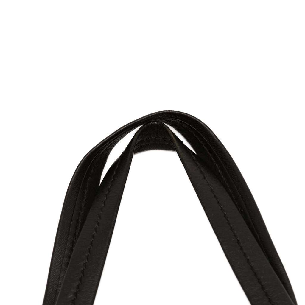 Celine Small Bicolor Suede and Calfskin Vertical Cabas Tote - Image 11