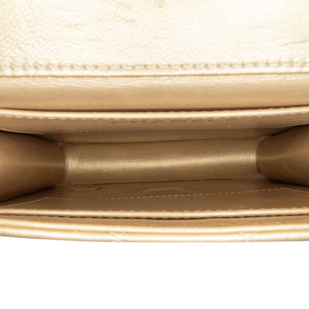 Chanel Small Lambskin Chic Pearls Flap - 5