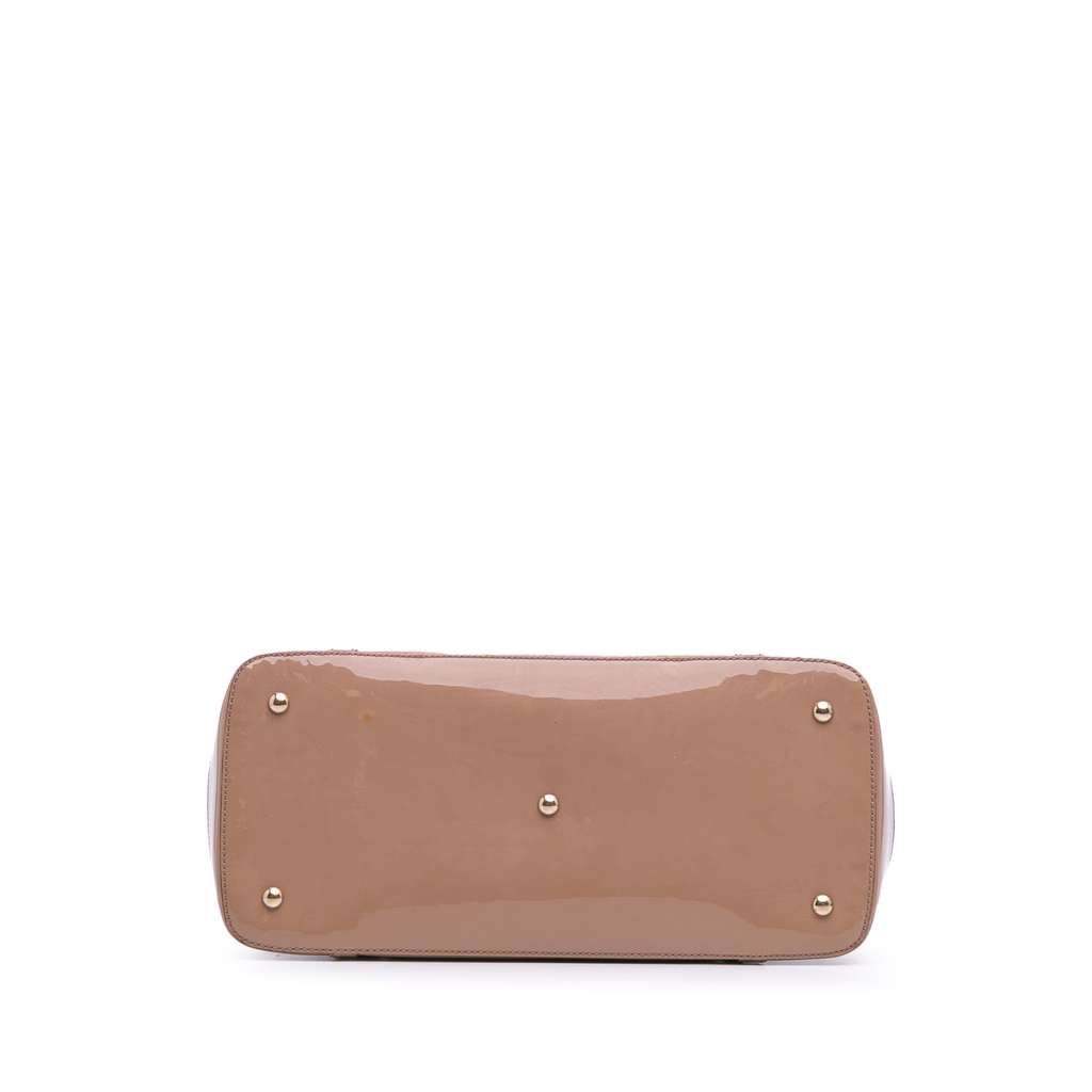 Gucci Large Microguccissima Patent Dome Satchel - Image 6