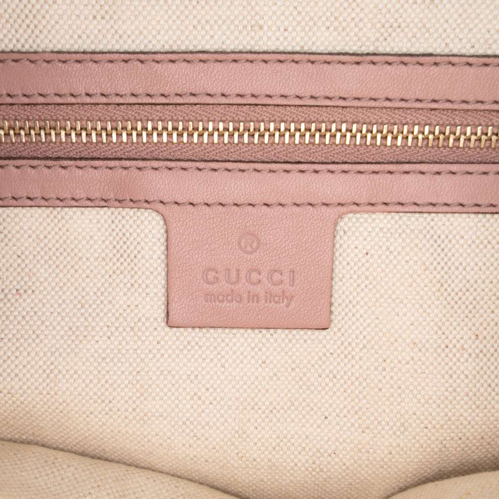 Gucci Large Microguccissima Patent Dome Satchel - Side view