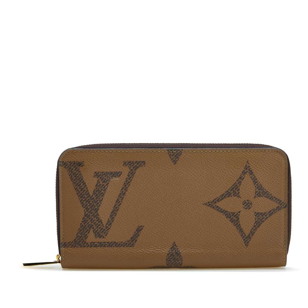 Louis Vuitton Monogram Giant Reverse Zippy Wallet