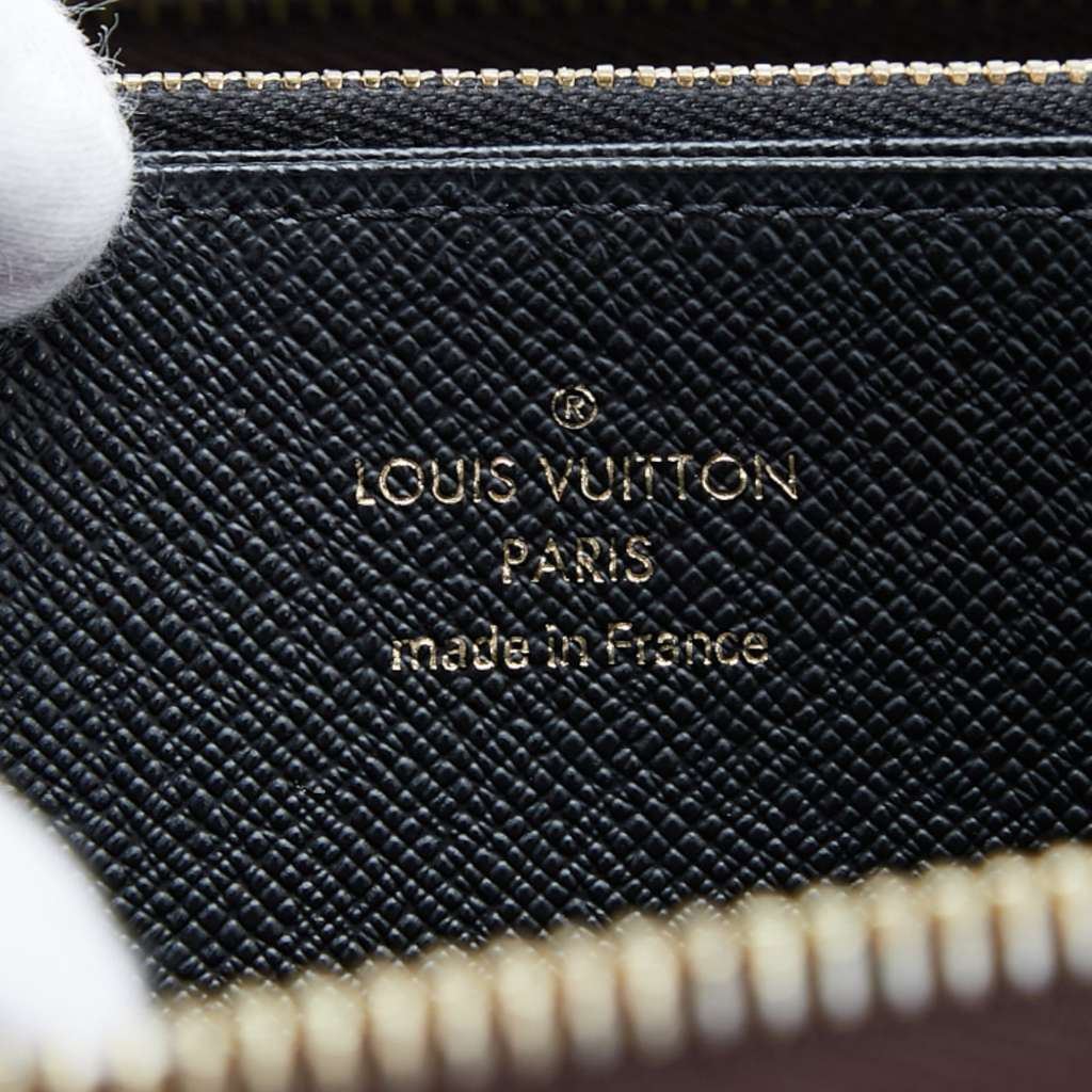 Louis Vuitton Monogram Giant Reverse Zippy Wallet - Side view