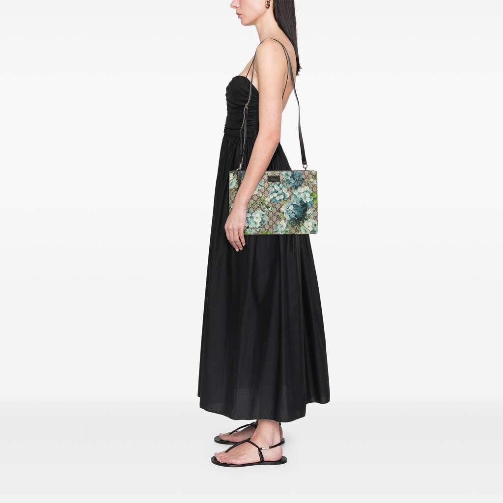 Gucci GG Supreme Blooms Messenger Bag - Image 11