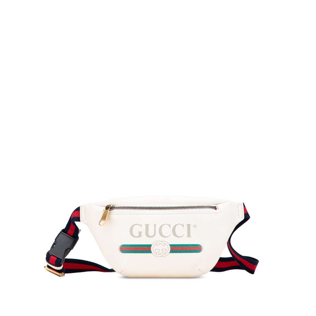 Gucci Leather Logo Belt Bag