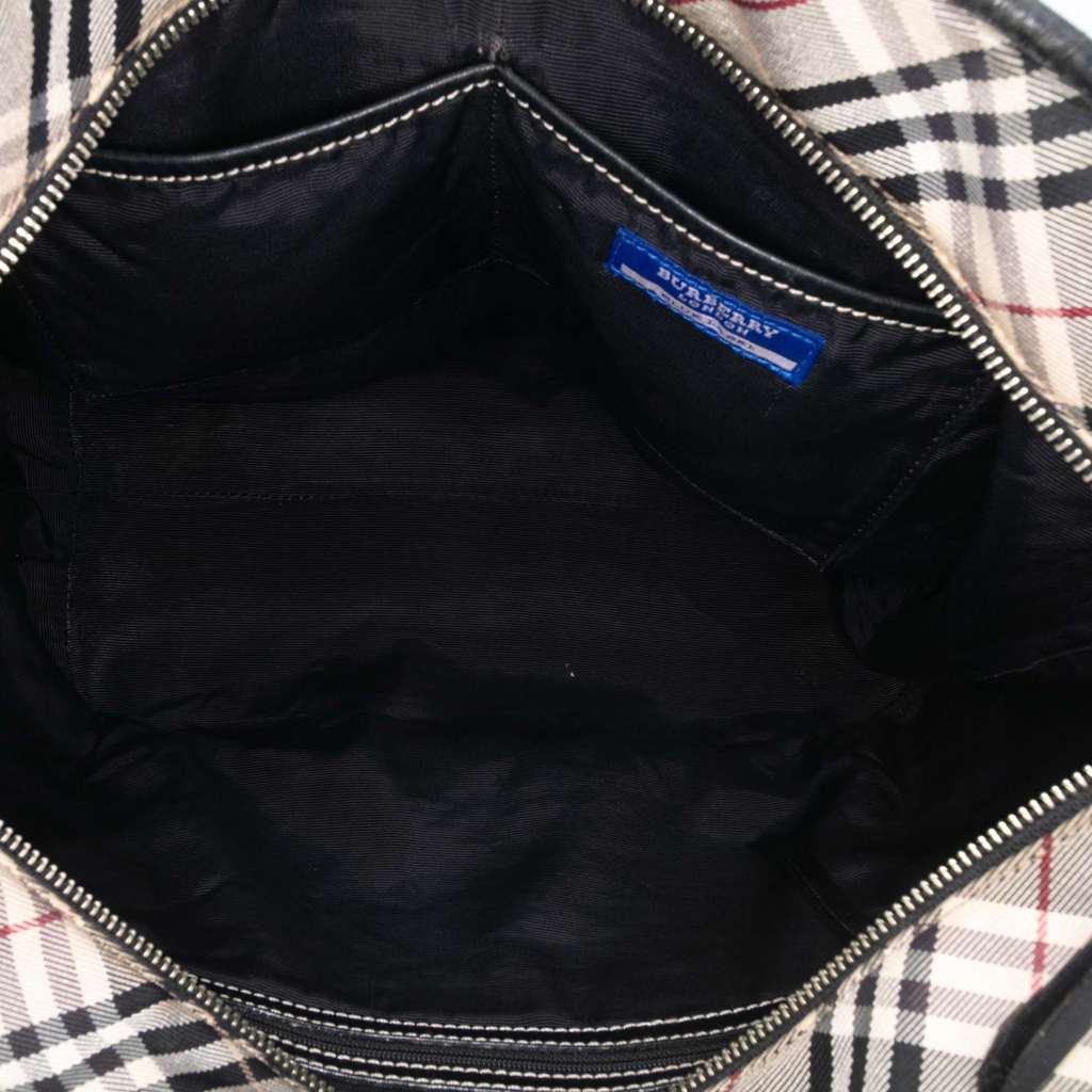 Burberry Nova Check Canvas Tote - 4