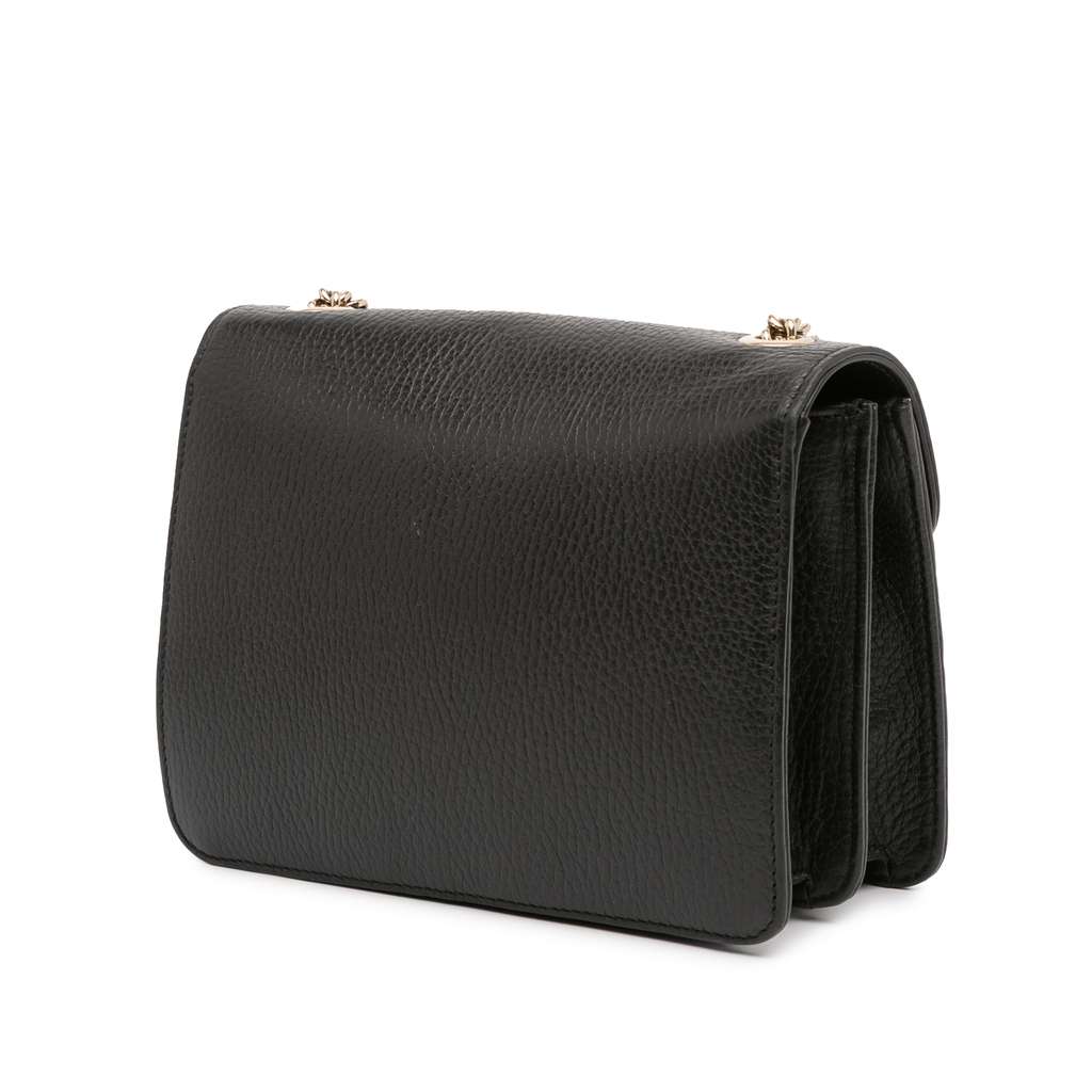 Gucci Small Dollar Calfskin Interlocking G Crossbody - Back view