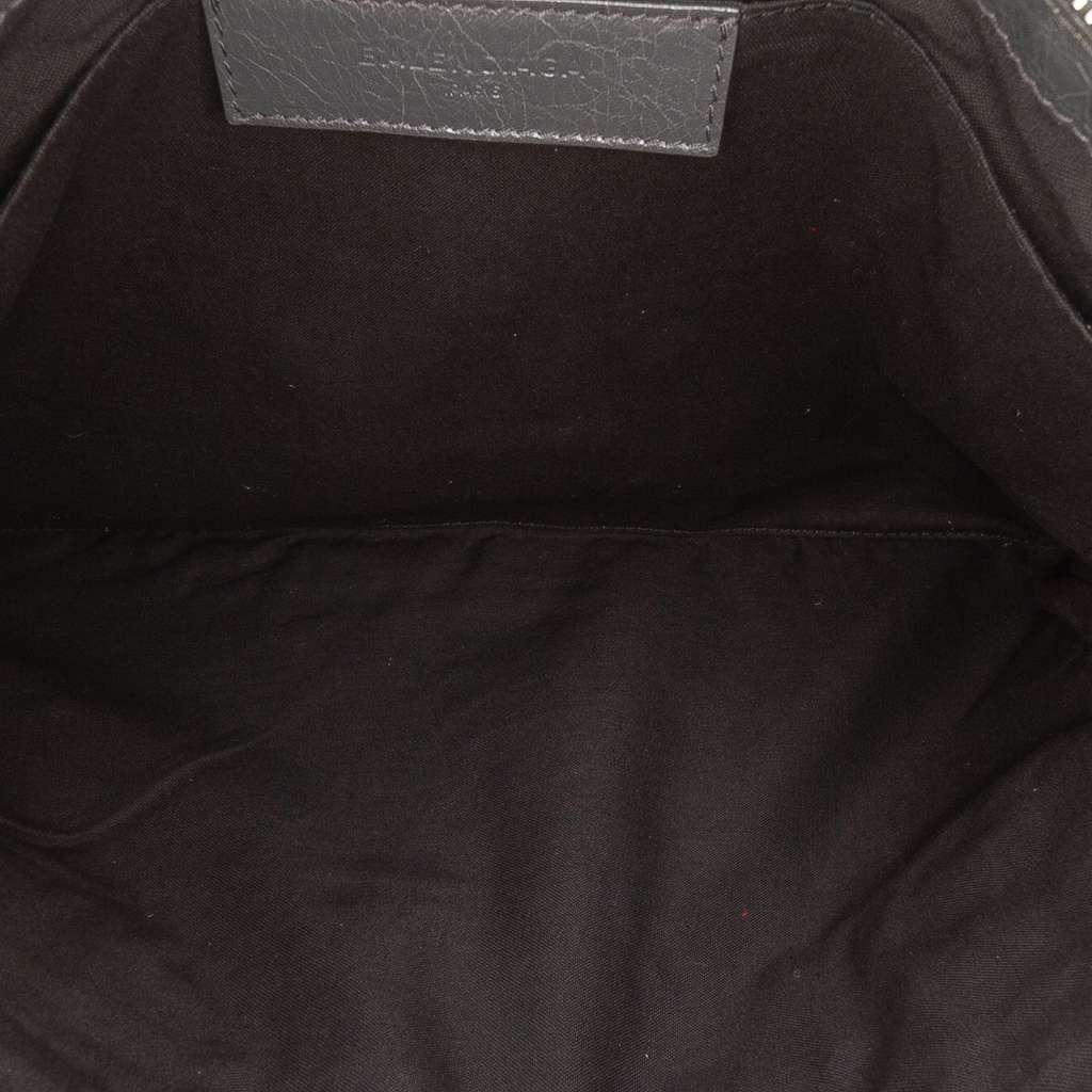 Balenciaga Lambskin Motocross Classic Clip L Clutch - 4