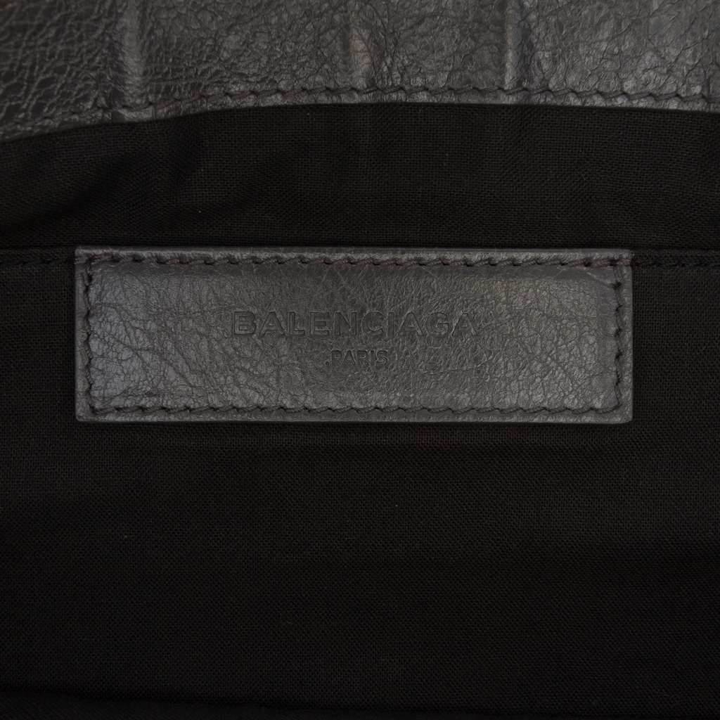 Balenciaga Lambskin Motocross Classic Clip L Clutch - Side view