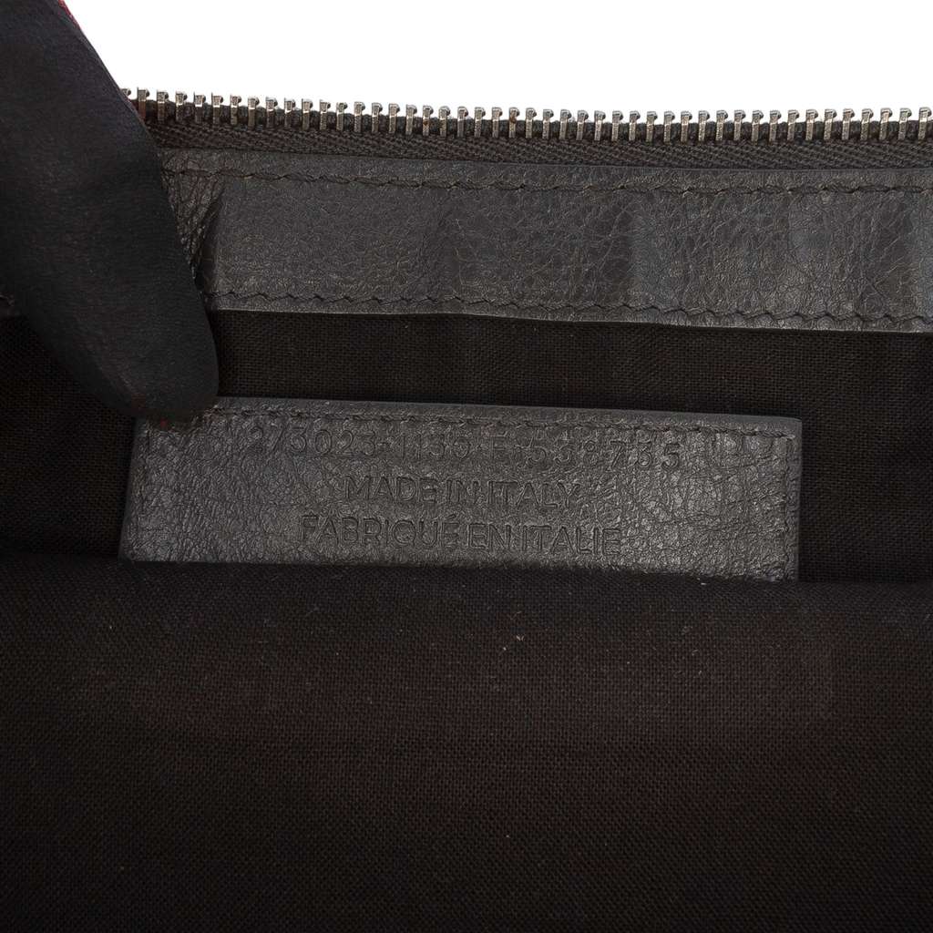 Balenciaga Lambskin Motocross Classic Clip L Clutch - Detail 1