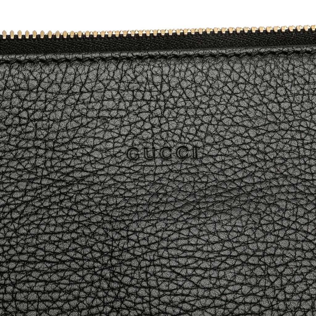 Gucci Calfskin Bamboo Tassel Clutch - Image 10