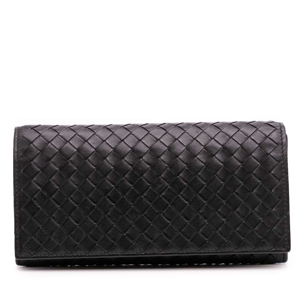 Bottega Veneta Nappa Intrecciato Long Wallet