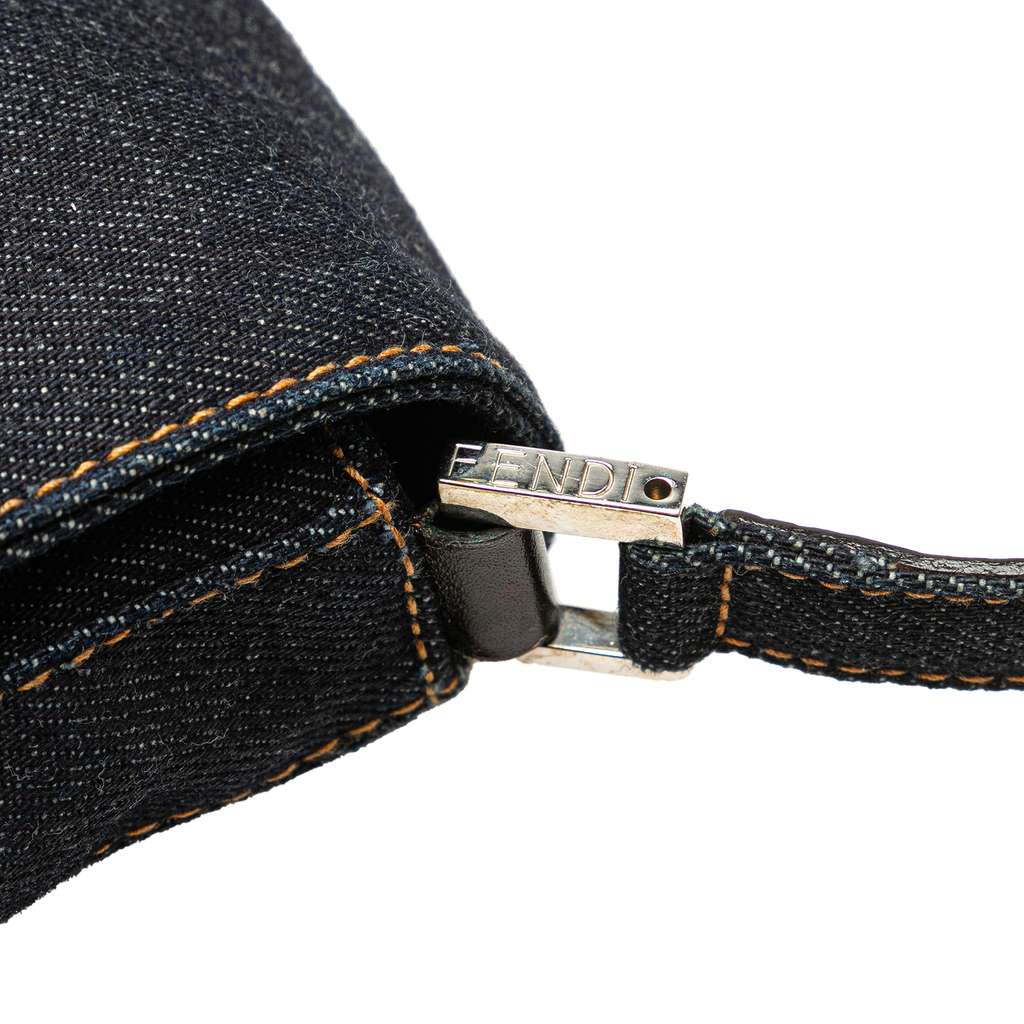 Fendi Denim Shoulder Bag - Image 11