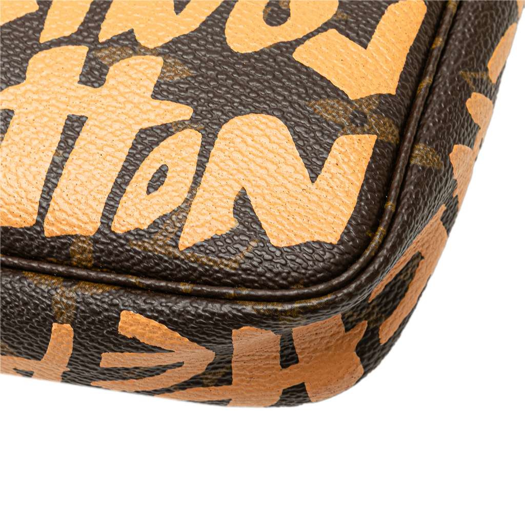 Louis Vuitton Stephen Sprouse Monogram Graffiti Pochette Accessoires - Image 11