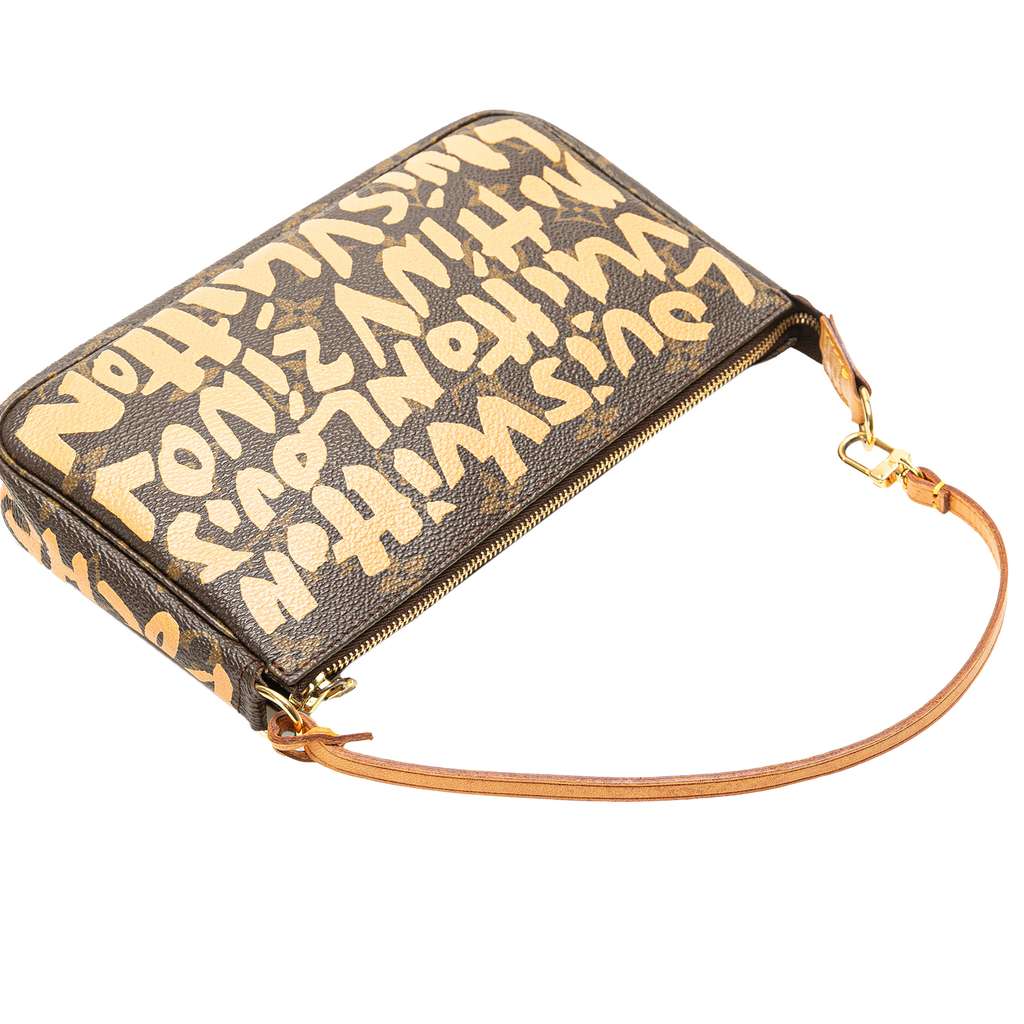 Louis Vuitton Stephen Sprouse Monogram Graffiti Pochette Accessoires - Image 12
