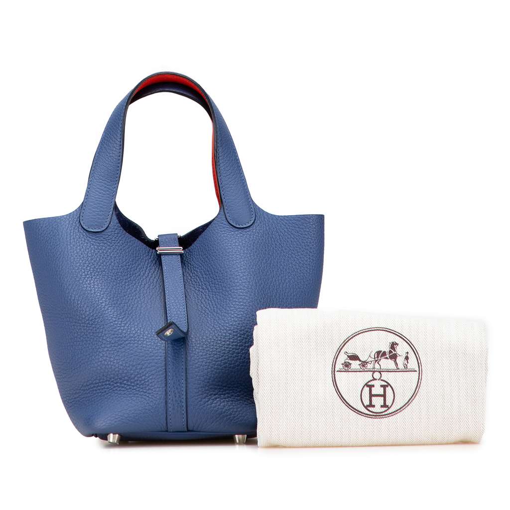 Hermès Clemence and Swift Picotin Lock 18 Eclat - Image 13