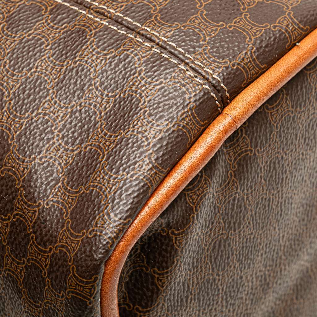 Celine Macadam Coated Canvas Handbag - Image 11