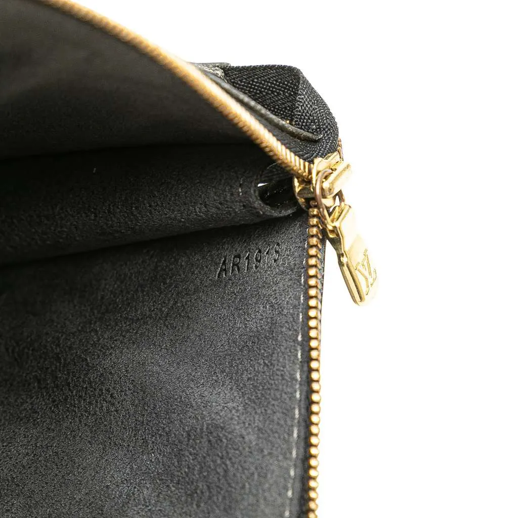 Louis Vuitton Epi Pochette Accessoires Black Leather Good - Box View