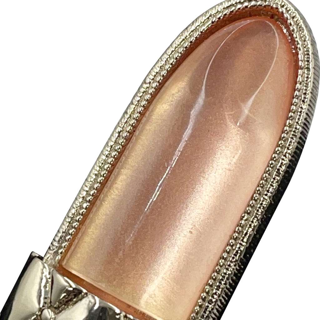 Chanel Gold Plated Resin Crystal Lipstick Brooch - 4