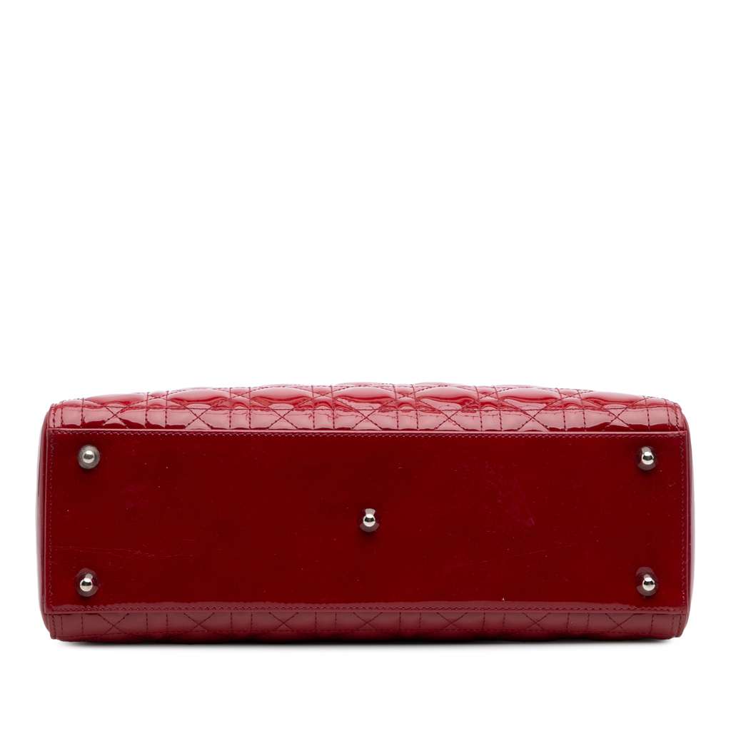 Dior Large Patent Cannage Lady Dior - 3