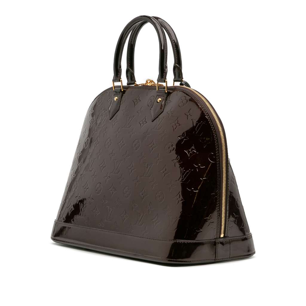 Louis Vuitton Monogram Vernis Alma GM - Back view