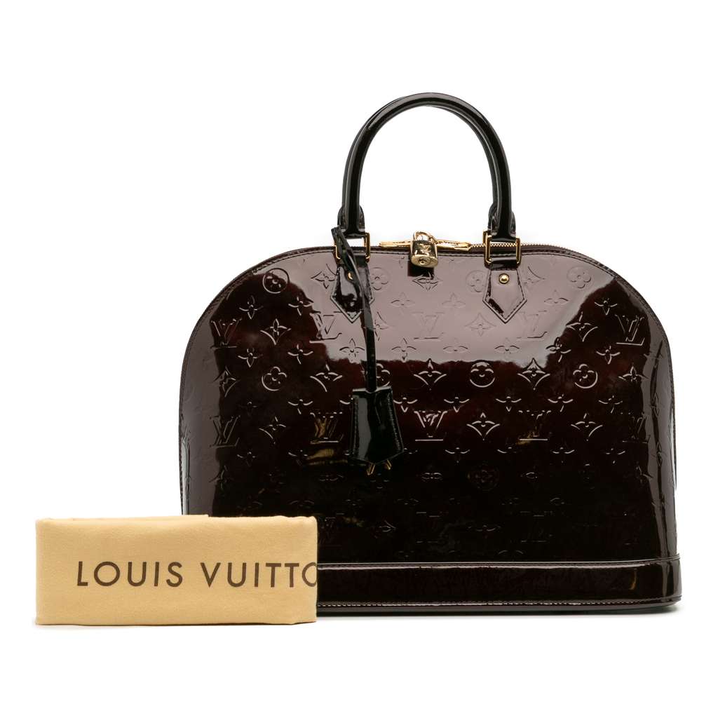 Louis Vuitton Monogram Vernis Alma GM - Image 13