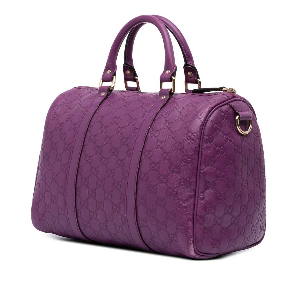 Gucci Medium Guccissima Joy Boston Bag - Back view