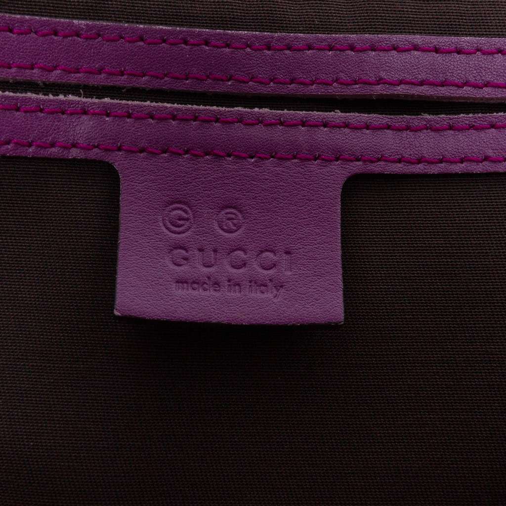 Gucci Medium Guccissima Joy Boston Bag - Side view