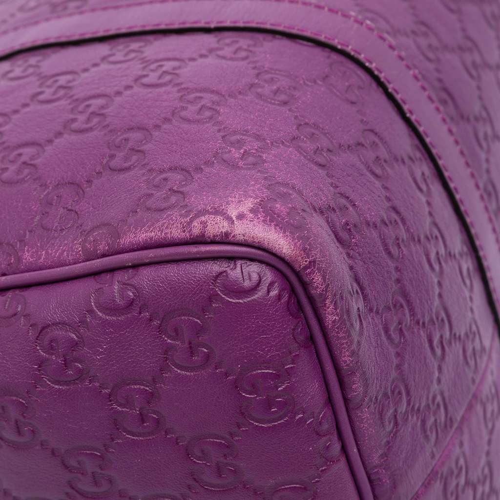 Gucci Medium Guccissima Joy Boston Bag - Image 10