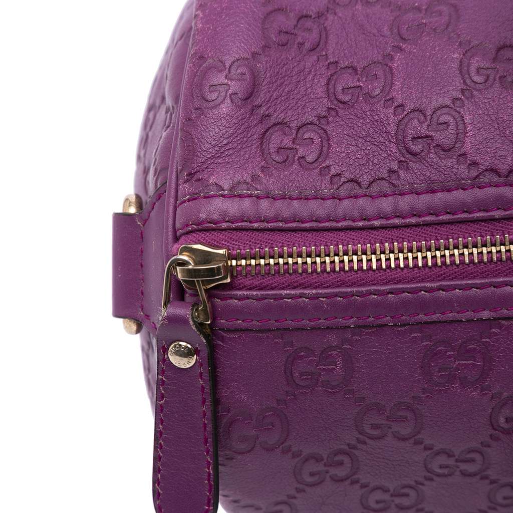 Gucci Medium Guccissima Joy Boston Bag - Image 12