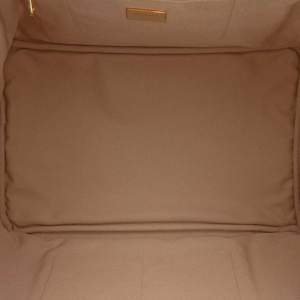 Prada Large Canvas Canapa Bijoux Satchel - 4