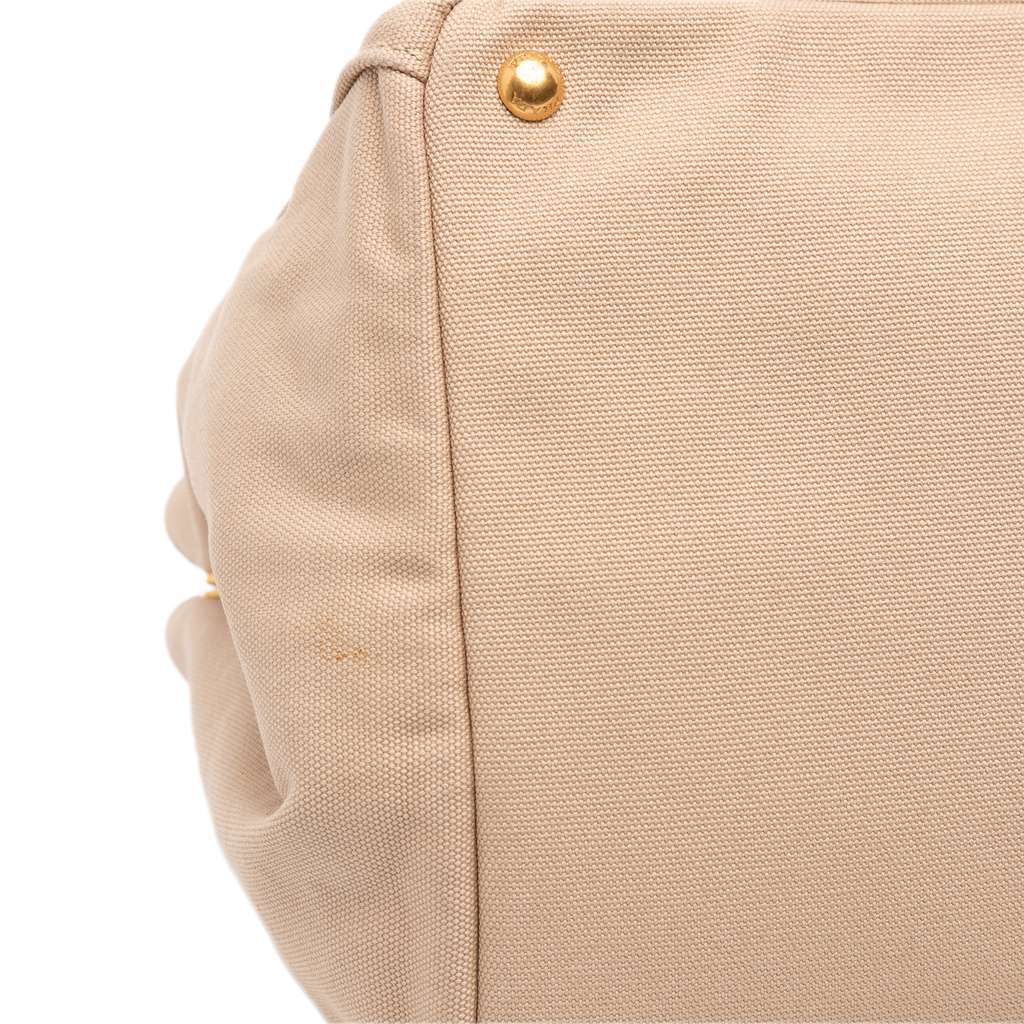 Prada Large Canvas Canapa Bijoux Satchel - Detail 2
