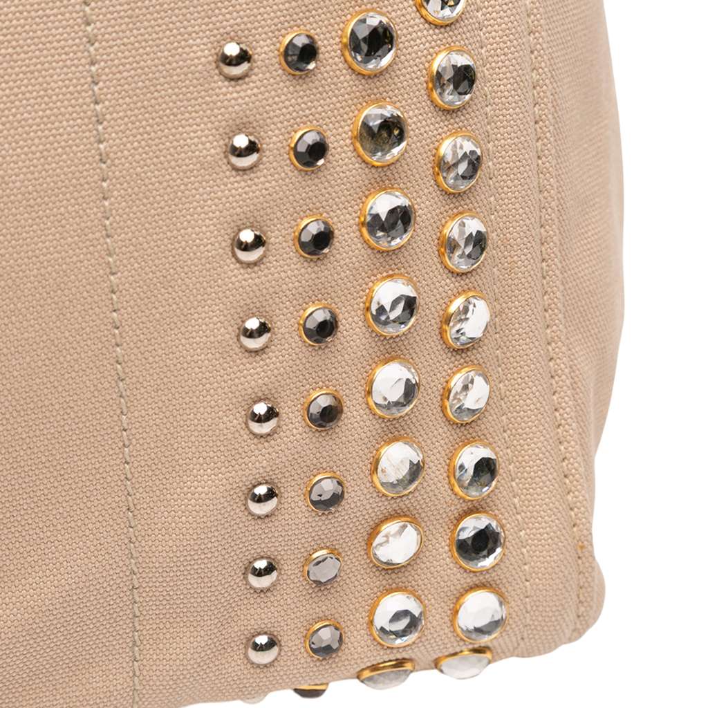 Prada Large Canvas Canapa Bijoux Satchel - Image 10