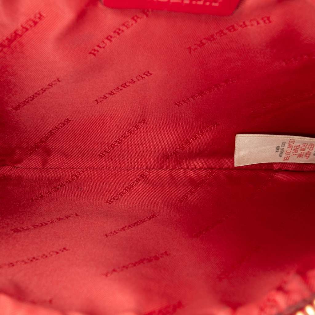 Burberry Haymarket Check Coated Canvas Peyton Crossbody - 4