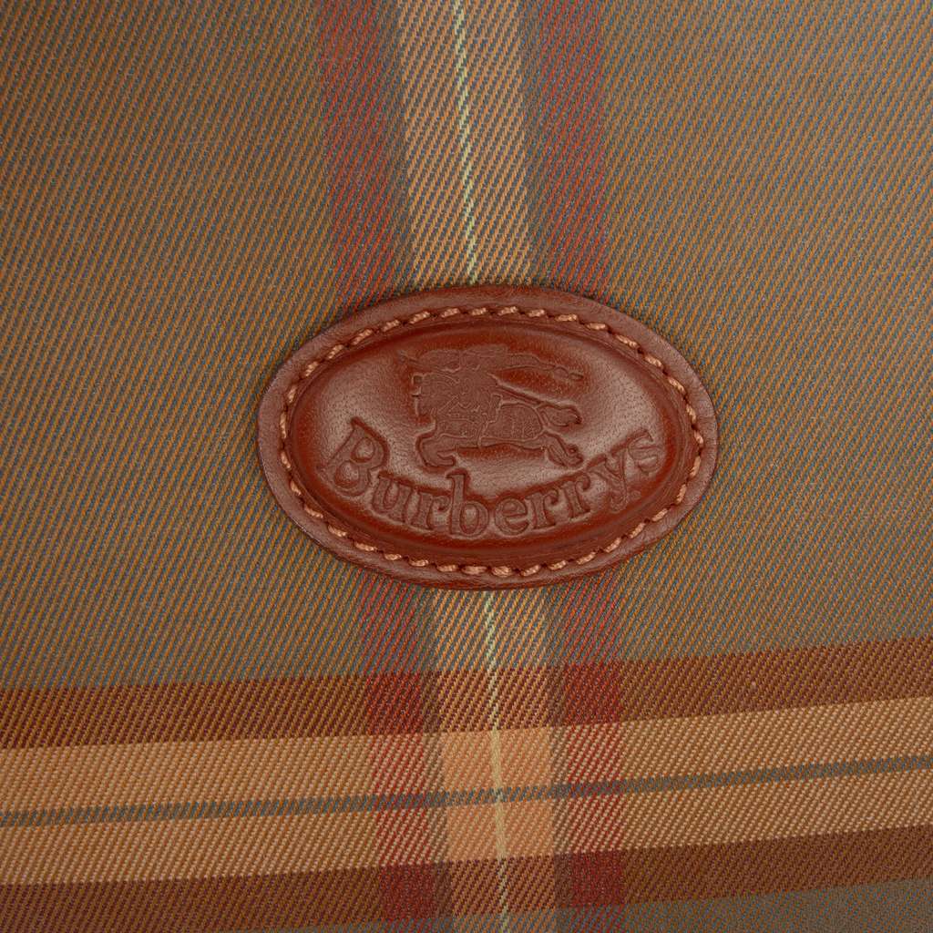 Burberry Vintage Check Canvas Bucket Bag - Side view