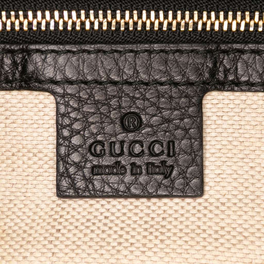 Gucci Small Leather Soho Working Satchel - 5
