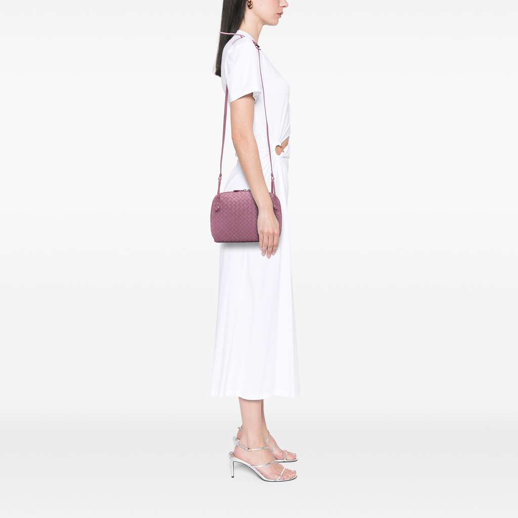 Bottega Veneta Nappa Intrecciato Nodini Crossbody - Image 14