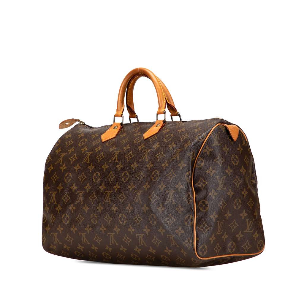 Louis Vuitton Monogram Speedy 40 - Back view