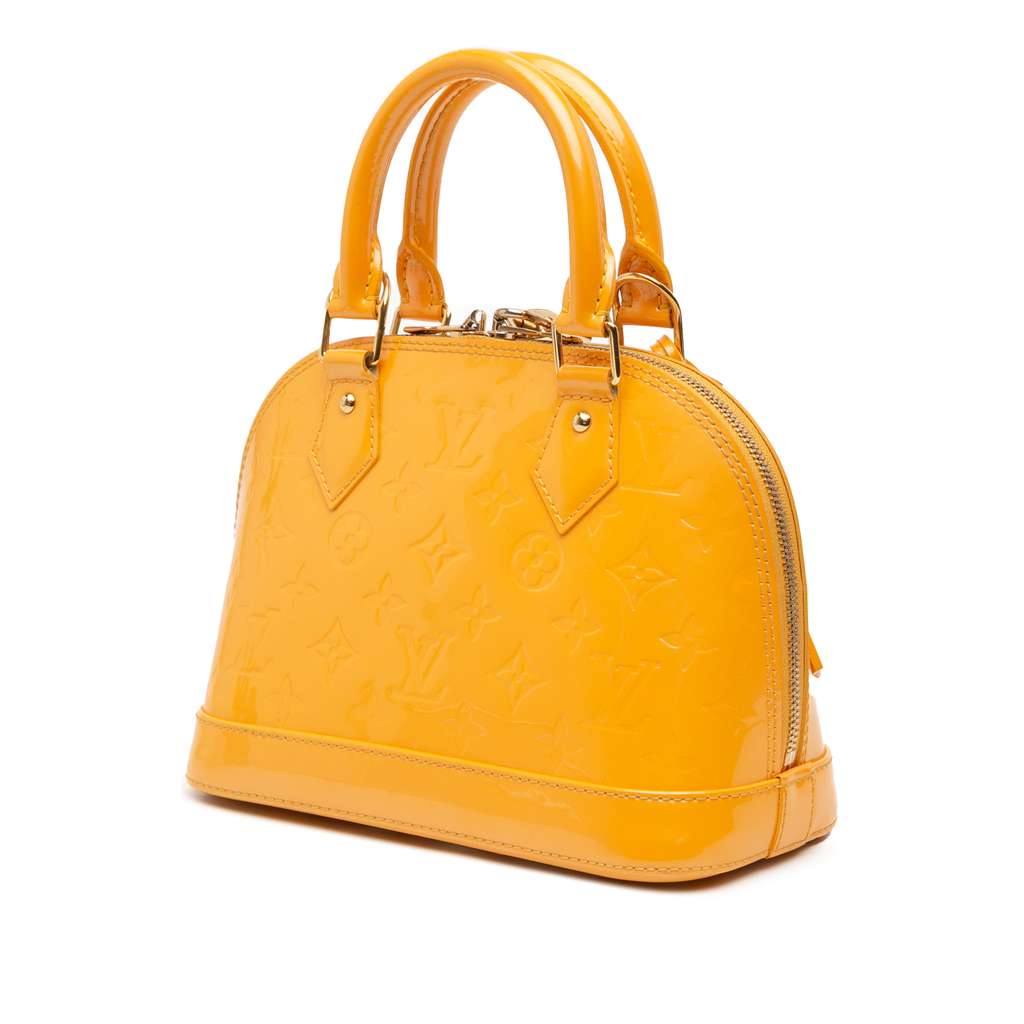 Louis Vuitton Monogram Vernis Alma BB - Back view