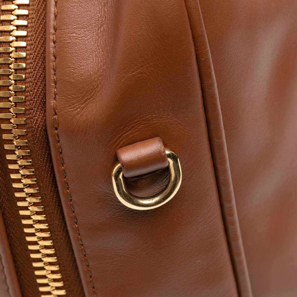 Miu Miu Large Soft Calf Softy Beau Top Handle Bag - Image 11