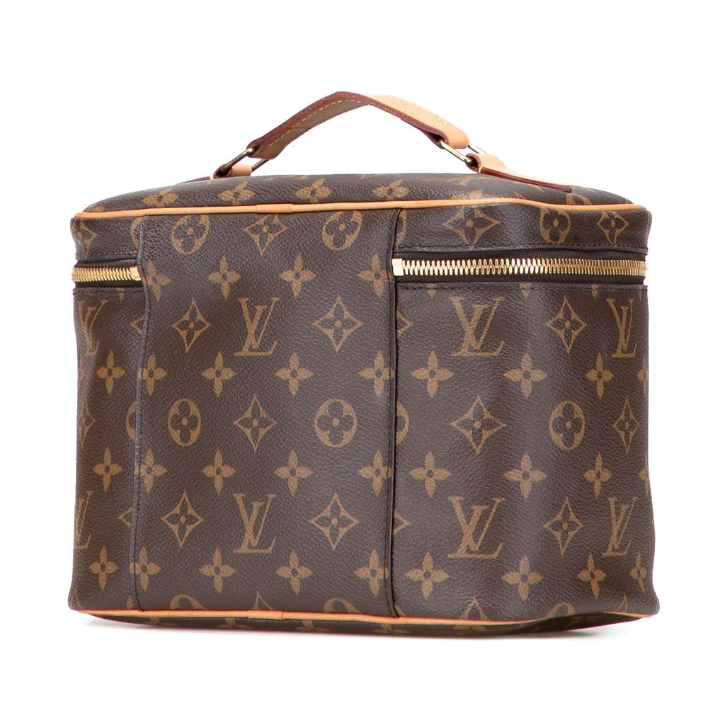 Louis Vuitton Monogram Nice BB Vanity Case - Back view
