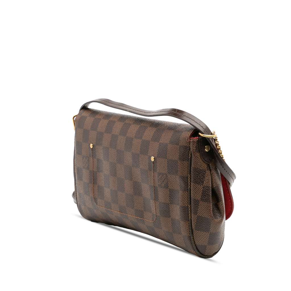 Louis Vuitton Damier Ebene Favorite MM - Back view