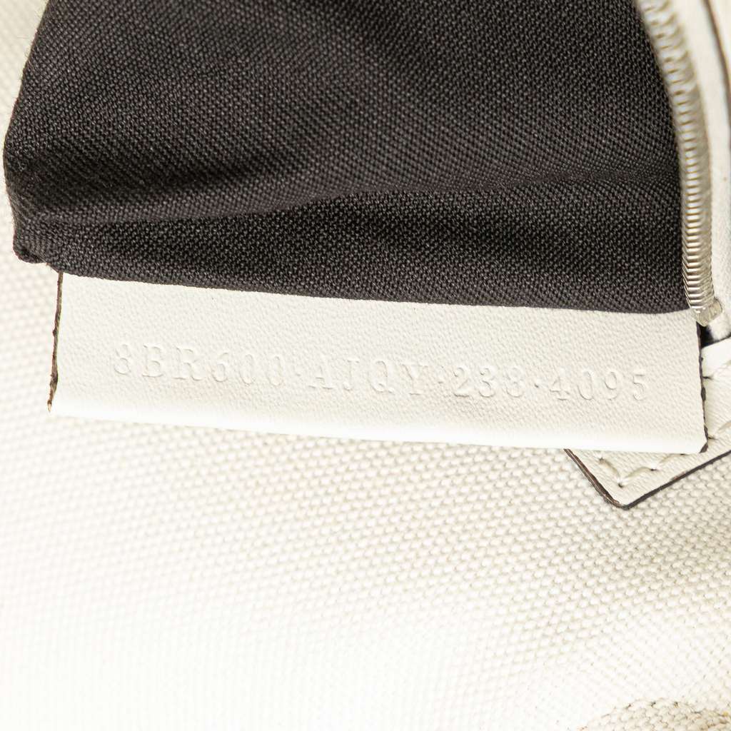 Fendi Zucca Embroidered Canvas Baguette Satchel - Detail 1